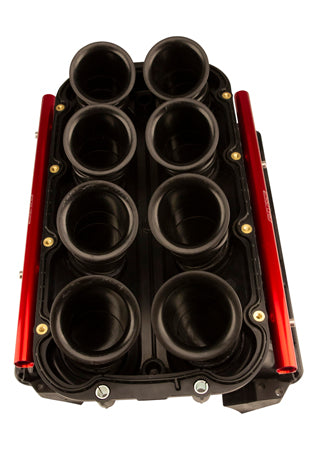 FAST LSXHR Intake Manifold Including Fuel Rails, Rectangle Port, 103mm Throttle Body Flange - 146106