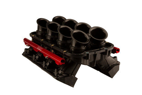 FAST LSXHR Intake Manifold Including Fuel Rails, Rectangle Port, 103mm Throttle Body Flange - 146106