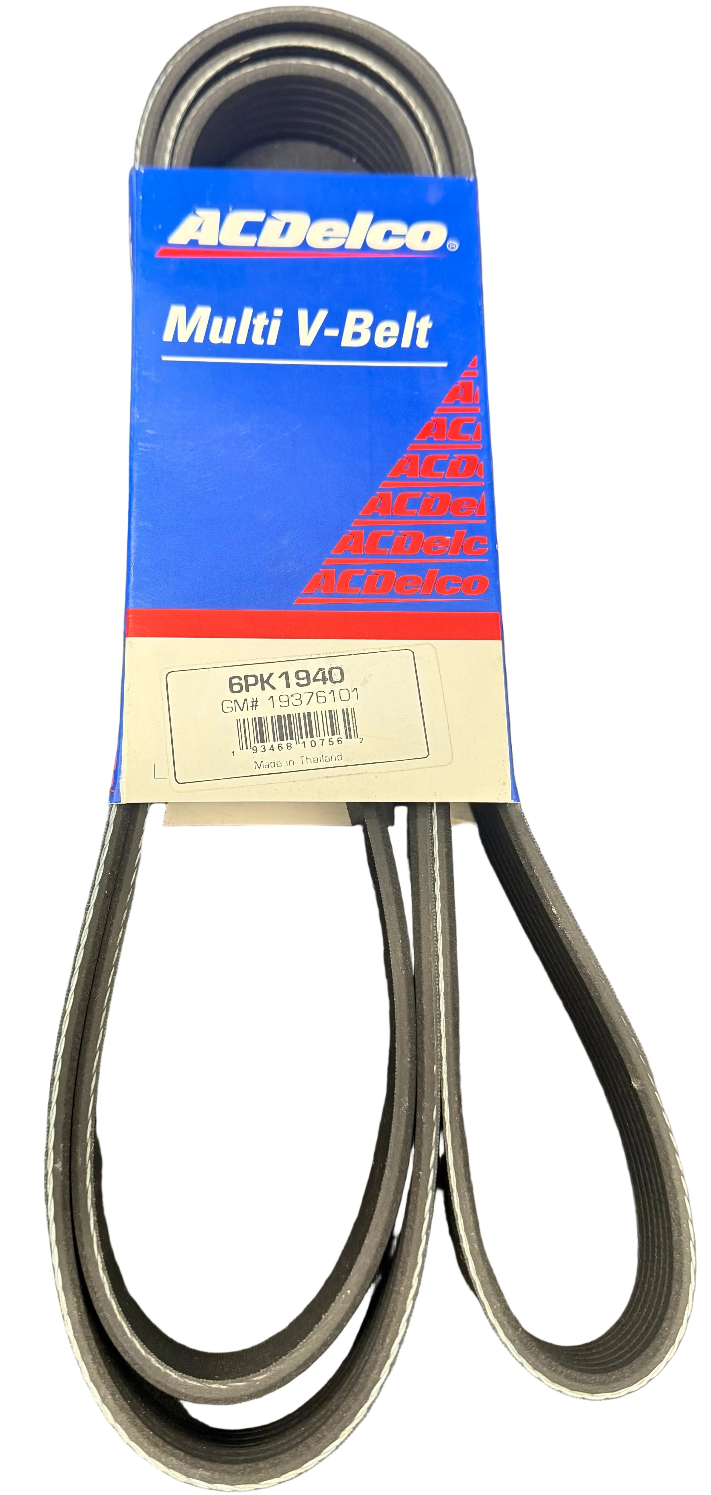 GM VE 6PK1940 Main Drive Belt LS2 L98 L76 L77 LS3 - 19376101