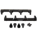 Aeroflow GM Supercharged LSA Billet EFI Fuel Rails Black - AF64-2124BLK