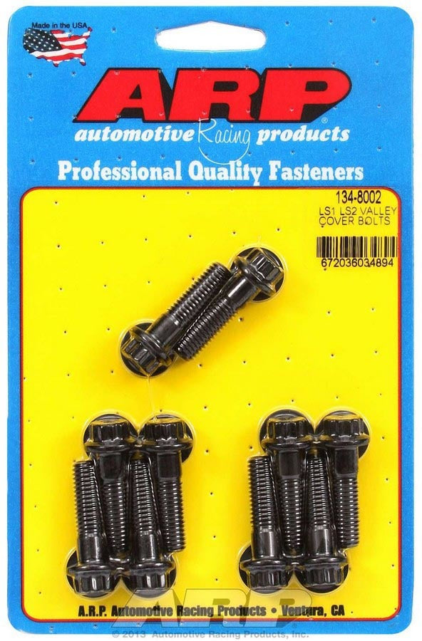 ARP LS Valley Cover Bolts, Chromoly - 134-8002