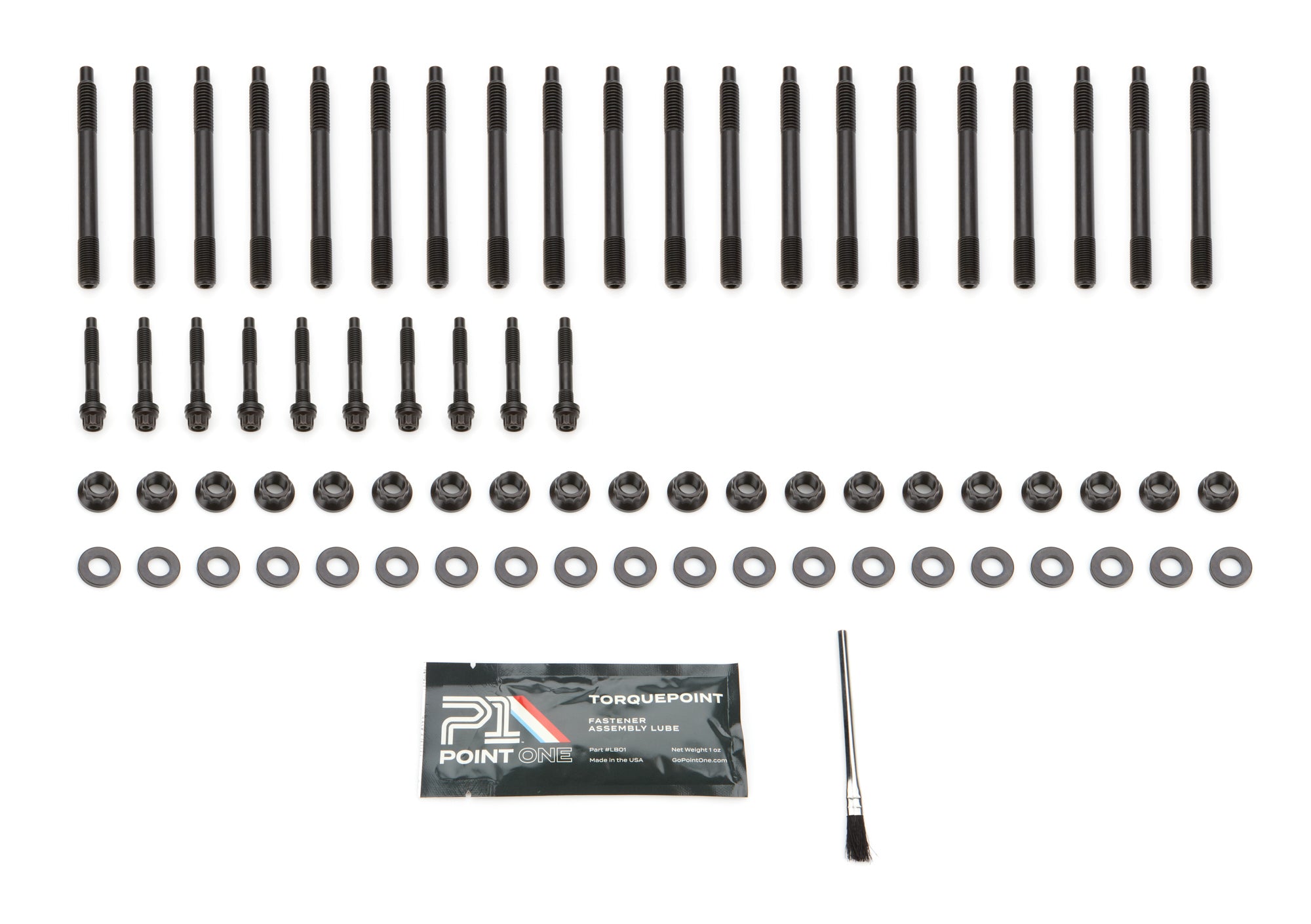 P1 LS Head Stud Kit, 12PT, Suits Late LS1, L76, L98, L77, LS3 - K003-H02E