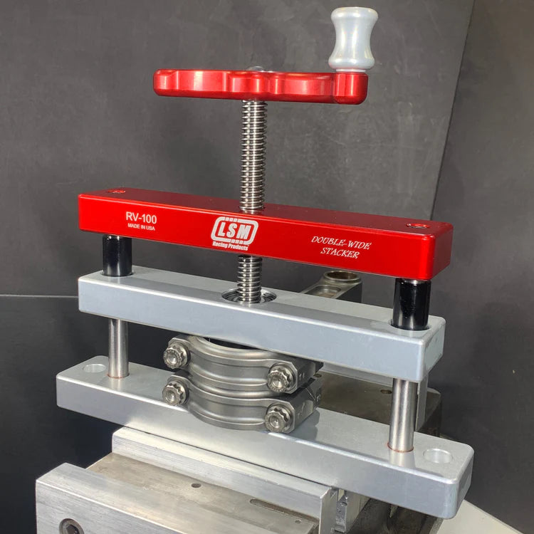 LSM Double-Wide Stacker Rod Vise - RV-100