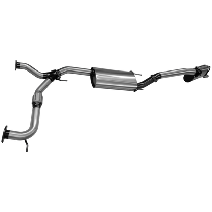 Nissan Patrol Y62 5.6L V8 Petrol Wagon Stainless Steel 3in Single Cat Back Exhaust System - Quiet Noise Levels