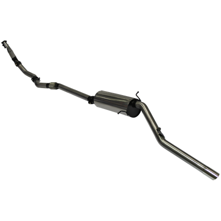 Nissan Navara D22 3.0L Turbo Diesel Ute 2002-2006 Stainless Steel 3in No Cat Full Exhaust System - Medium Noise Levels