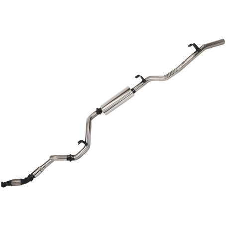 Toyota Landcruiser 75, 78 Series VDJ78 4.5L Turbo Diesel 2007-2016 (No DPF) Troop Carrier Stainless Steel 3in Exhaust System - Quiet Noise Levels