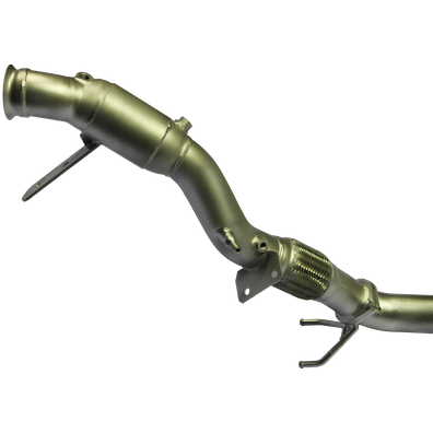 Volkswagen Amarok June 2012 Onwards TDI400, TDI420 2H 2.0L Bi-Turbo Ute Aluminised Steel 3in Catalytic Converter Full Exhaust System - Low Noise Levels