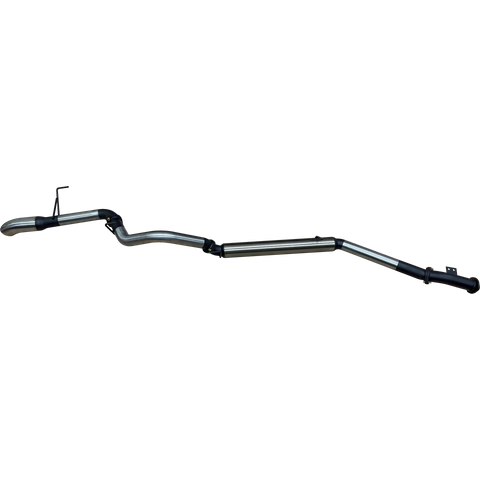 Toyota Land Cruiser 300 Series FJA300R 3.3L V6 Twin Turbo Diesel Wagon - Stainless Steel DPF Back Exhaust System | Quiet Noise Levels